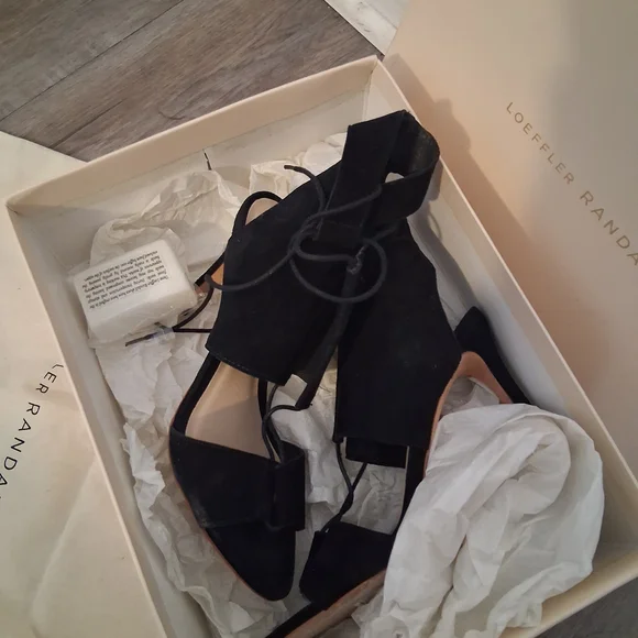 Loeffler Randall Black Women's Heels - Picture 6 of 16